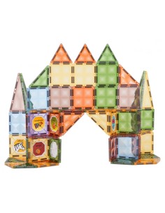 3D magnetinis konstruktorius „Magna-Build“ – 85 detalės neribotai vaizduotei! 2