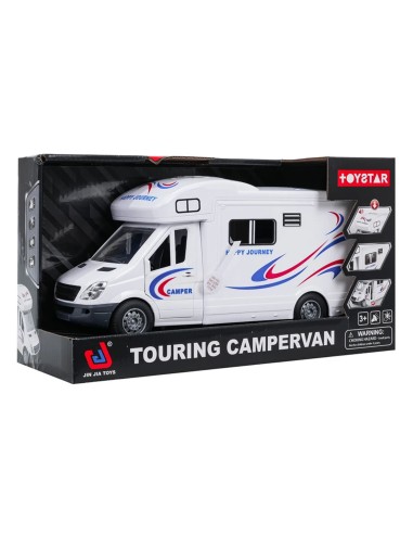 Didelis atostogų kemperis su vidiniu apšvietimu – pilnas nuotykių rinkinys vaikams