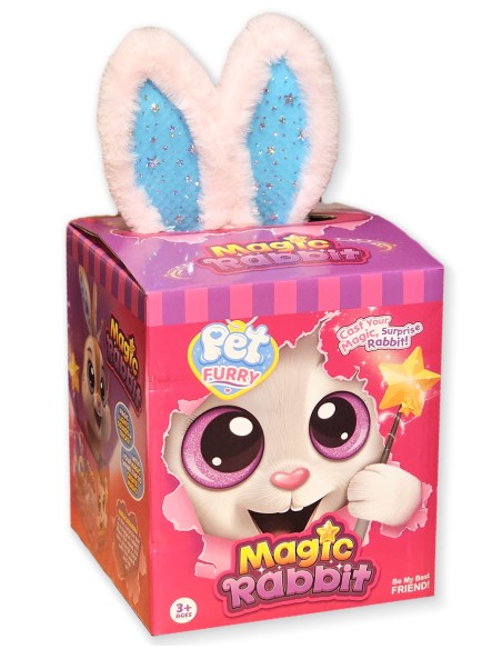 Magiškas triušis staigmenų dėžutėje „Magic Rabbit“ – sukurkite savo burtų šou!