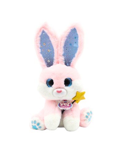 nteraktyvus magiškas triušis staigmenų dėžutėje su šviečiančiomis ausimis ir burtų lazdele