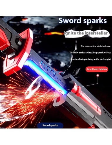 „Sparkion“ LED šviesos kardas (80 cm)...