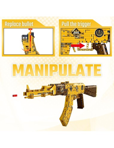 Auksinis AK-47 „Golden Edition“ –...