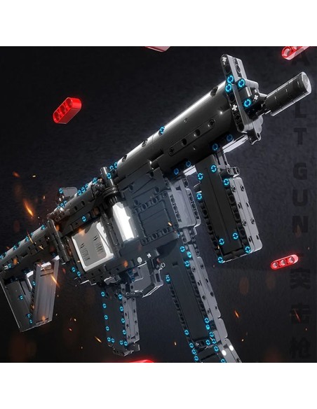 Karinis MP5 konstruktorius T2035 – 54 cm ilgio taktinis modelis