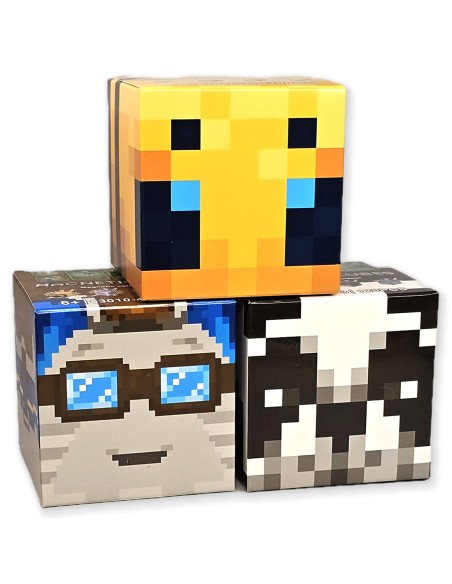 Magnetinis konstruktorius „Magnetic Cubes“ su 2 personažais – begalinė kūryba