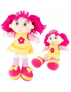 Minkšta skudurinė lėlė „Onutė“ (35 cm) – geriausia pirmoji draugė glamonėms! 2