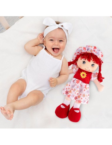 Didelė skudurinė lėlė Onutė (42 cm) –...