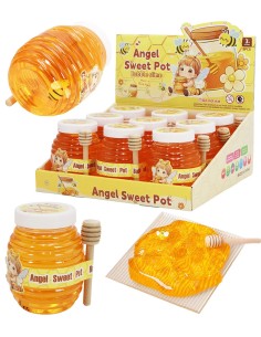 „Slime“ medaus stiklainis – tįstantis džiaugsmas mažiesiems smaližiams!