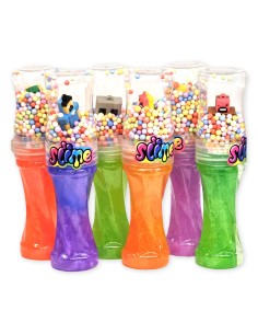 „Minecraft Slime“ – didelis 20 cm butelis su staigmena viduje!