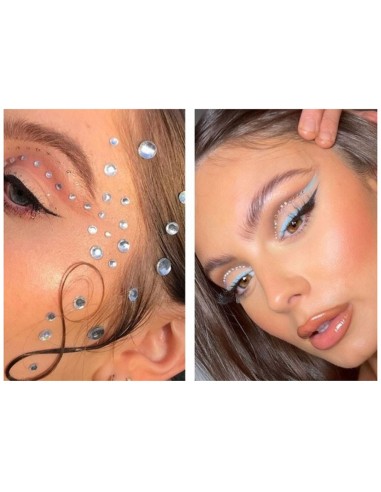 Facegems kristalai su perliukais...