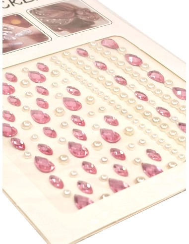 Facegems kristalai su perliukais...