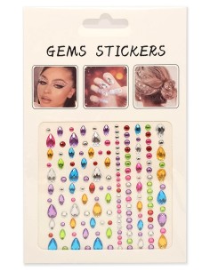 Facegems kristalai su perliukais veidui papuošti 2