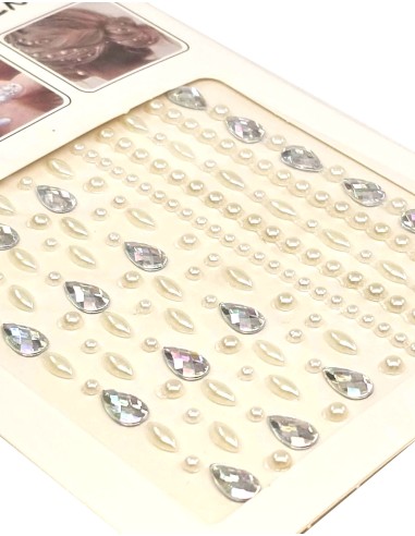 Facegems kristalai su perliukais...