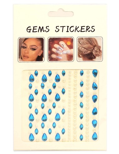 Facegems kristalai su perliukais...