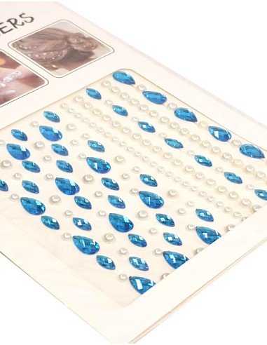 Facegems kristalai su perliukais...