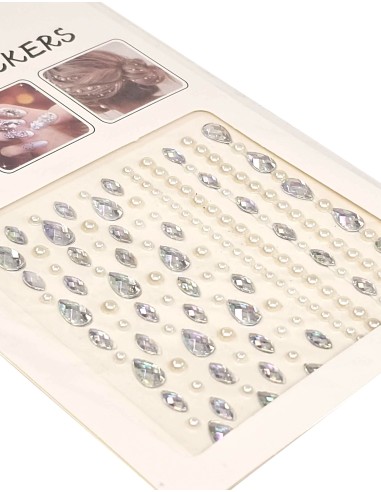 Facegems kristalai su perliukais...