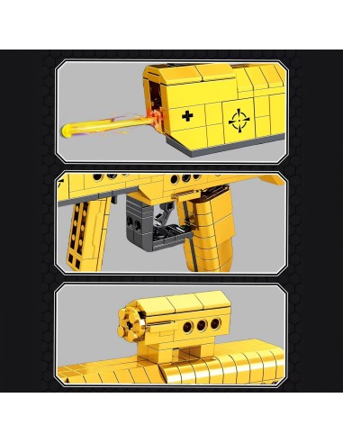 3 viename karinių ginklų rinkinys –...