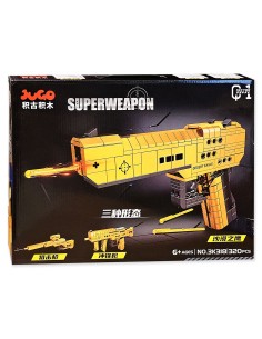 3 viename karinių ginklų rinkinys – Automatas, Snaiperis ir „Gold Desert Eagle“ 2