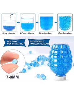 „Fashion Action“ automatinis gelio rutuliukų pistoletas – ekstremalioms varžyboms lauke! 2