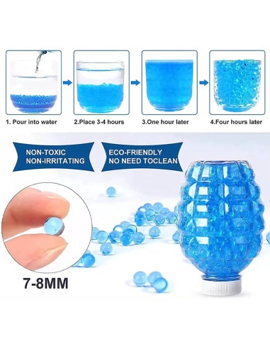 Automatinis „Gel Blaster“ pistoletas su lazeriniu taikikliu – „Gamer“ stiliaus Graffiti dizainas