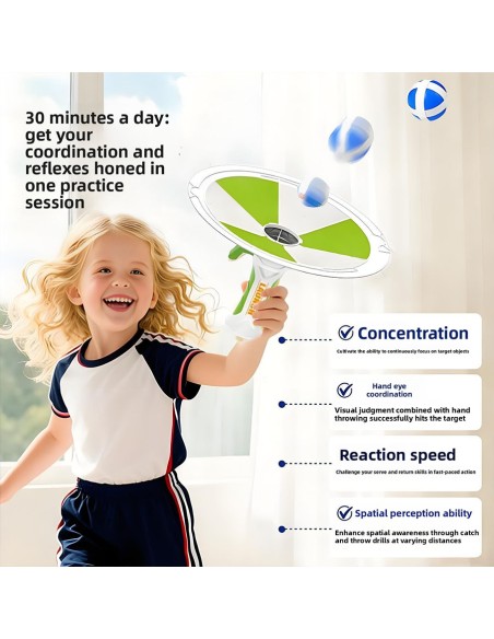 Duqi Toys gaudymo kamuoliu žaidimas (6 dalių) – aktyvi pramoga lauke ir namuose