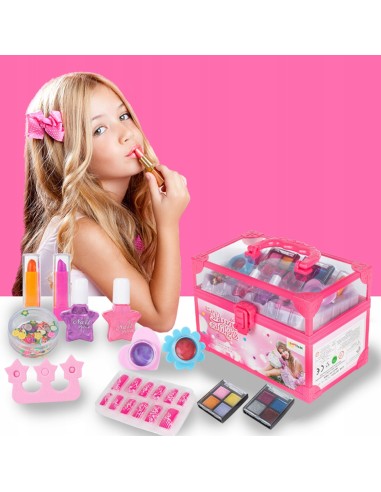 „Mažosios princesės“ kosmetikos lagaminėlis – saugi ir nuplaunama kosmetika