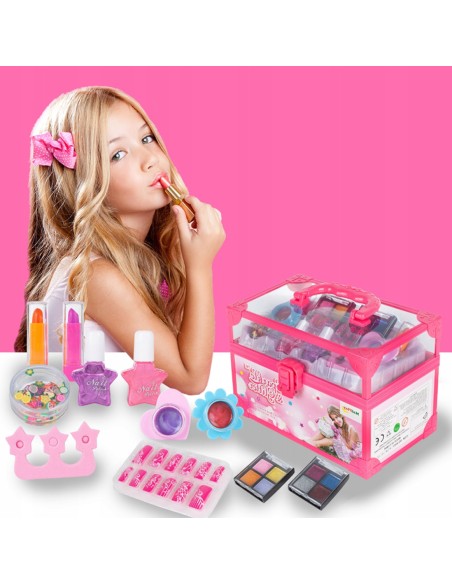 „Mažosios princesės“ kosmetikos lagaminėlis – saugi ir nuplaunama kosmetika