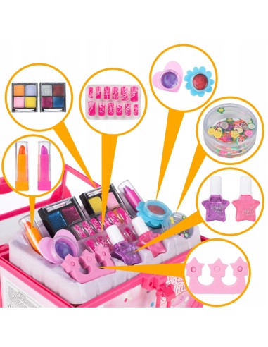 Nagų ir makiažo rinkinys prabangiame...