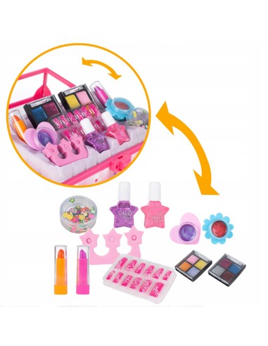 Nagų ir makiažo rinkinys prabangiame...