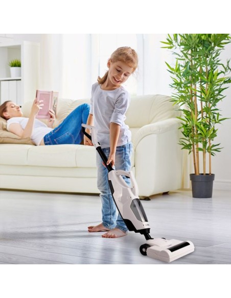 Interaktyvus žaislinis siurblys su garso efektais ir judančiais kamuoliukais