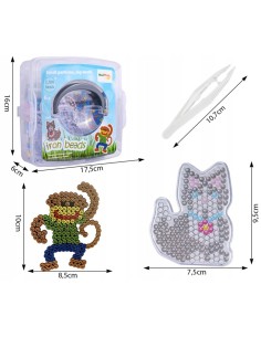 Termo mozaika „Mieli gyvūnai“ – 2000 spalvingų karoliukų kūrybos laisvei! 2