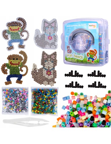 Termo mozaika „Mieli gyvūnai“ – 2000 spalvingų karoliukų kūrybos laisvei!