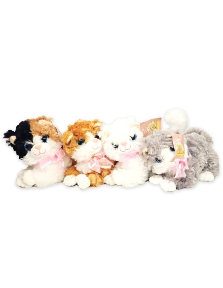 Pliušinis kniaukiantis kačiukas - 24 cm