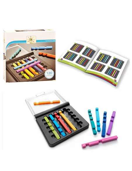 Loginis žaidimas „IQ STIXX“ – 120 progresuojančių iššūkių vienoje dėžutėje