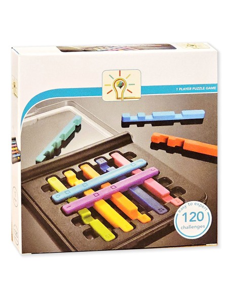 Kompaktiška IQ dėlionė „STIXX“ – idealus galvosūkis kelionėms (7+ m.)