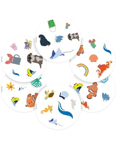 Edukacinis kortelių žaidimas „Surask Dorę“ (3+ m.) – lavink pastabumą kartu su Nemo