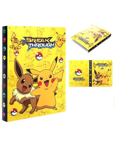 240 Pokemon 3D kortų albumas - dėklas