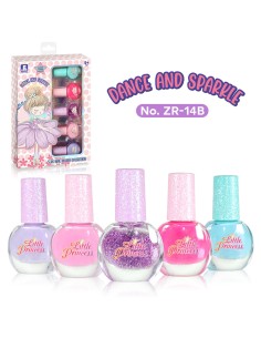 Vaikiškas nagų lakas 5 dalių