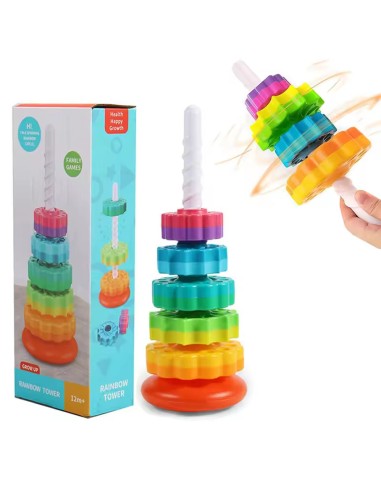 Spiralinė piramidė su dantračiais 35 cm