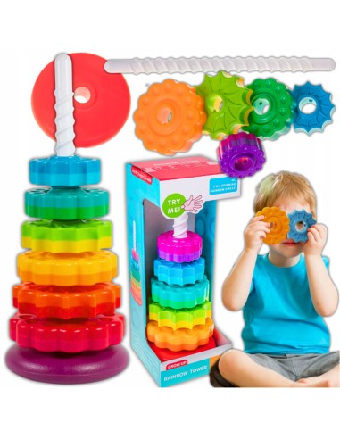 Spiralinė piramidė su dantračiais...