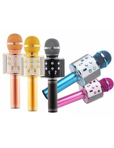 Karaoke mikrofonas su daugybe funkcijų