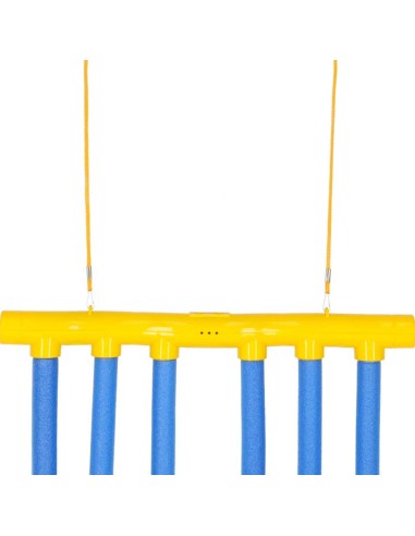 Interaktyvus reakcijos žaidimas „Krintančios lazdelės“ – 3 greičio lygiai