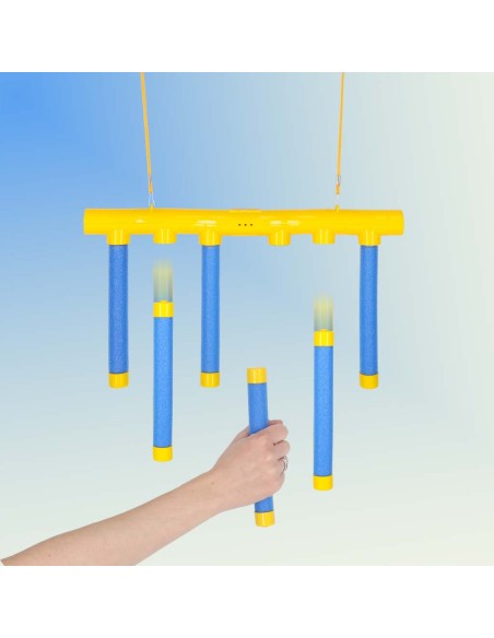 Refleksų iššūkis „Falling Sticks“ – dinamiška pramoga šeimai ir vakarėliams