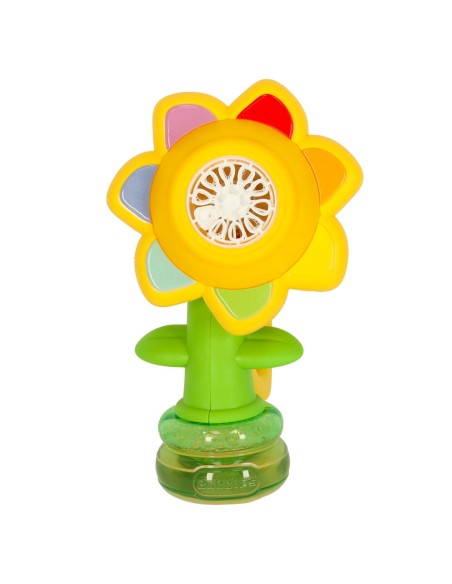 Automatinis gėlės formos burbulų generatorius su LED šviesomis ir įkraunama baterija