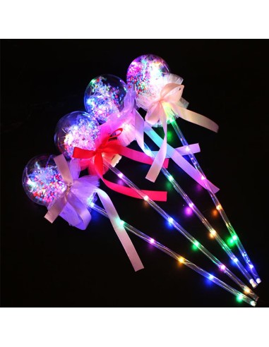 Šviečianti stebuklinga lazdelė „Bobble Ball“ – žvaigždės formos LED magija