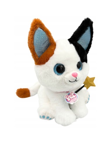 Minkštas pliušinis draugas su burtų lazdele – dovana mažiesiems burtininkams