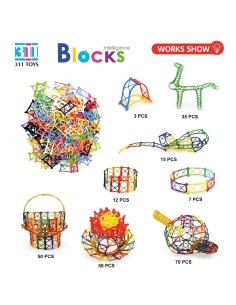 Konstruktorius „Susijungiantys rėmėliai“ – neribotos 3D kūrybos galimybės!