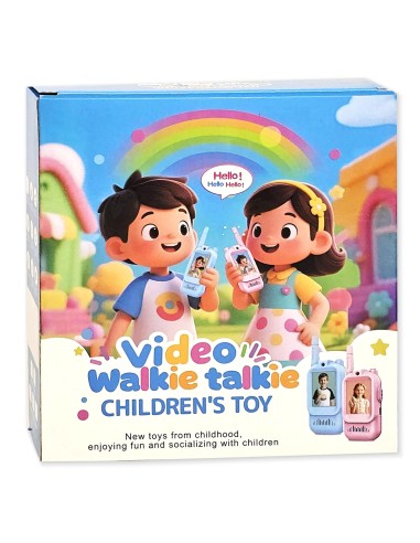 Išmaniosios racijos vaikams: 4 balso režimai ir spalvotas ekranas