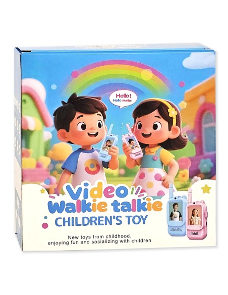 Išmaniosios racijos vaikams: 4 balso režimai ir spalvotas ekranas