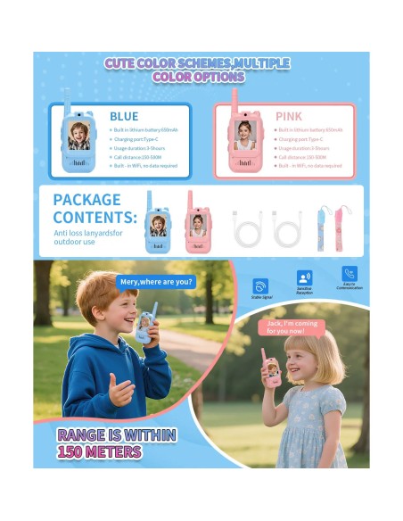 Vaizdo racijų rinkinys mažiesiems agentams: ryšys iki 400 metrų lauke