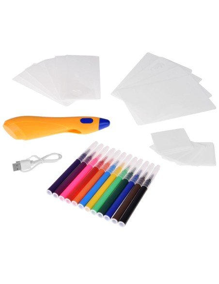 Elektrinis aerografas „Grafiti meistras“ – kūrybinis purškiamų dažų rinkinys